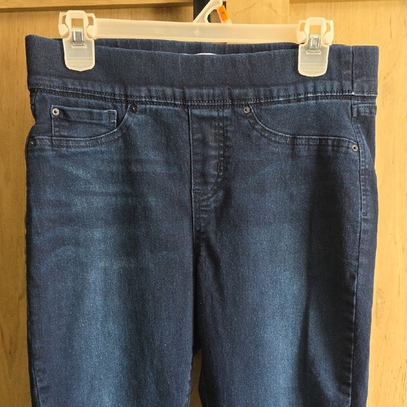 (J53) Signature by Levi Strauss Women's Deep Blue Jeggings - Picture 3 of 7